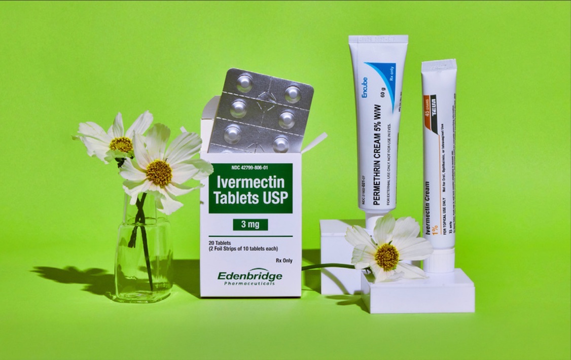 TelyRx product photography - green background